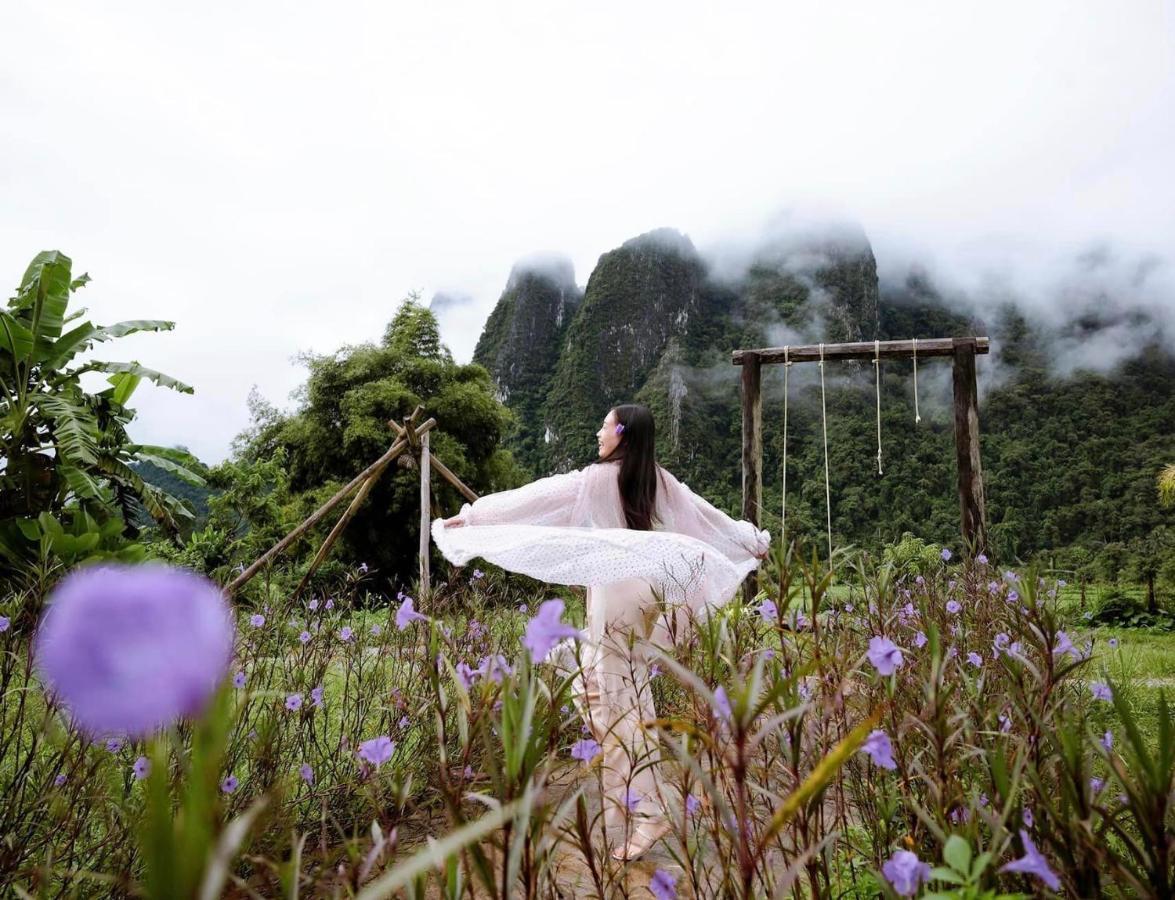 Vangvieng Angsavanh Resort วังเวียง ภายนอก รูปภาพ