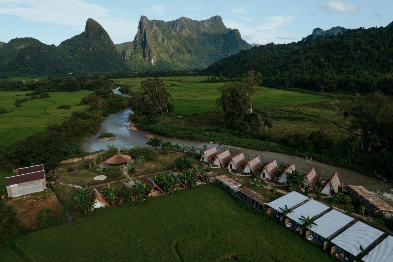Vangvieng Angsavanh Resort วังเวียง ภายนอก รูปภาพ