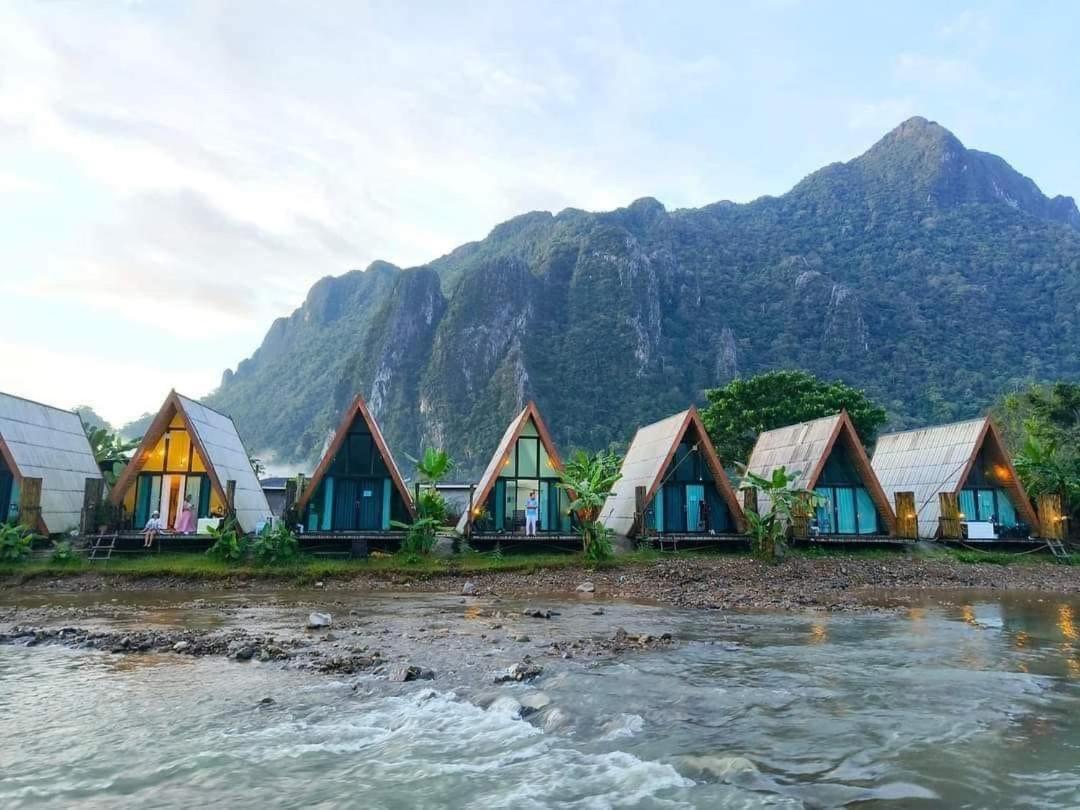 Vangvieng Angsavanh Resort วังเวียง ภายนอก รูปภาพ