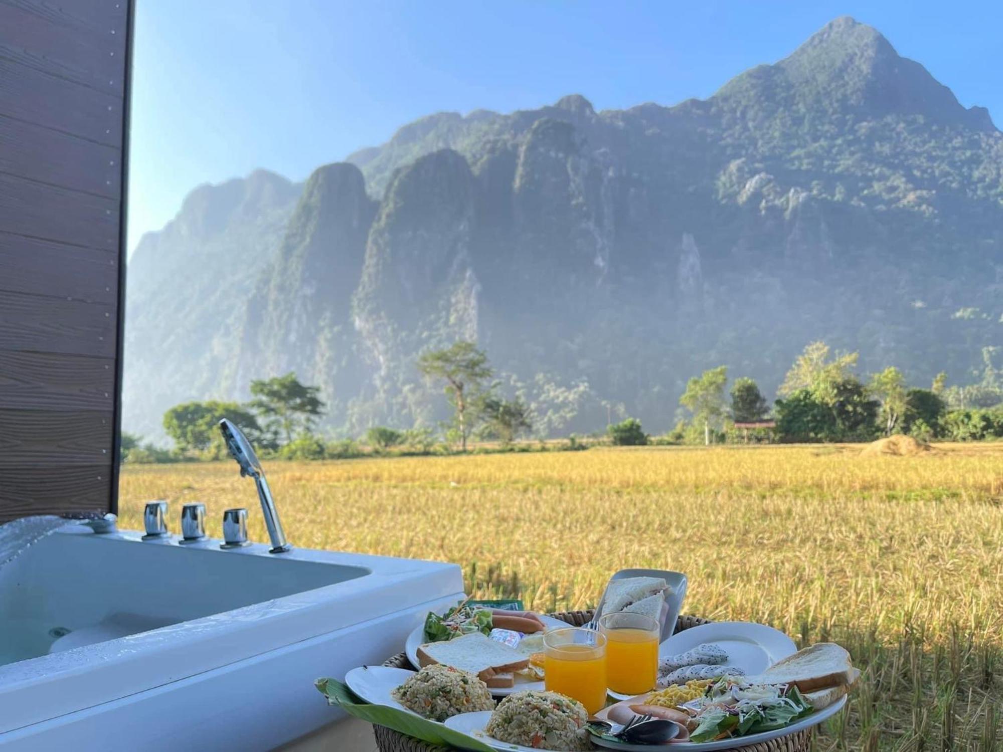 Vangvieng Angsavanh Resort วังเวียง ภายนอก รูปภาพ